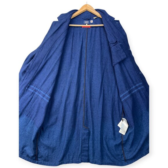 Rare Levi's Made & Crafted Women Barn Jacket Sz 4 Japanese Denim Josh Peskowitz - Picture 3 of 16